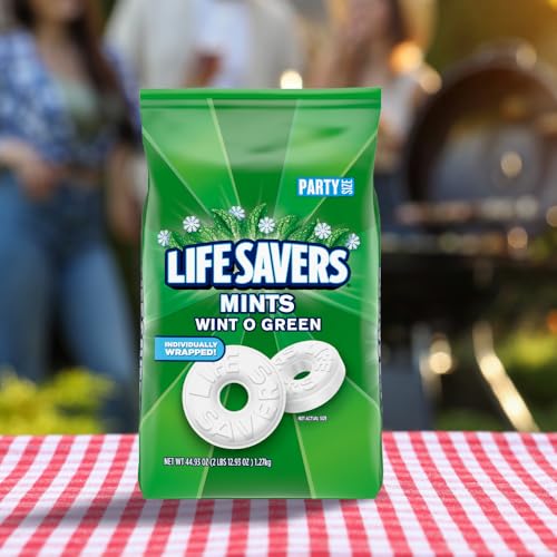 Thumbnail 8 de LIFE SAVERS Wint-O-Green Breath Mint Bulk Hard Candy — Party Size (44.93 oz Bag)