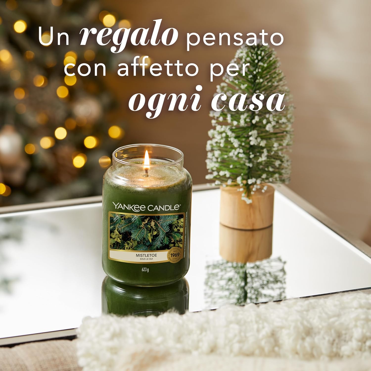 Thumbnail 5 de Yankee Candle candela alla vischio fino a 150 ore