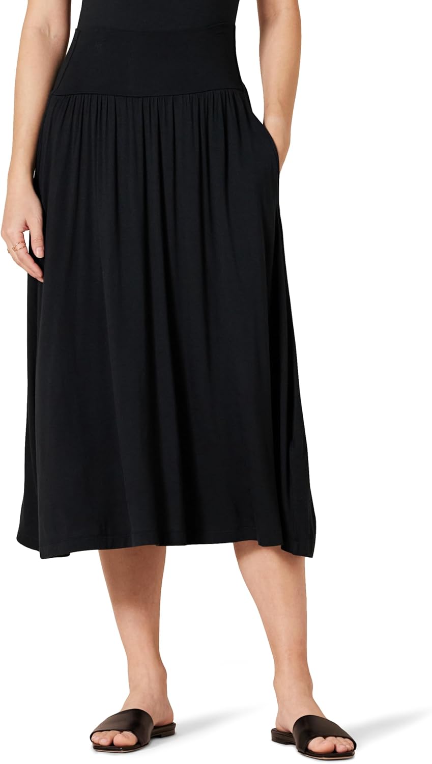 Women’s Jersey Pull On Midi Skirt 26