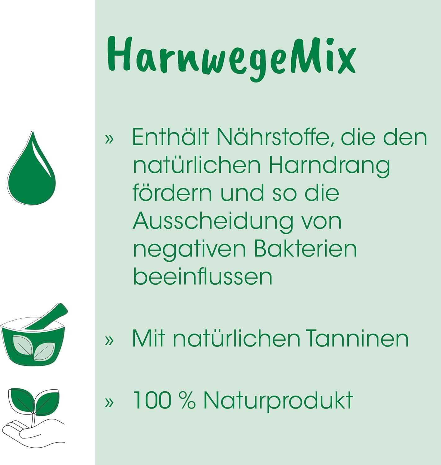 Detalle 2 de cdVet HarnwegeMix 30 g Ergänzungsfuttermittel 🐾