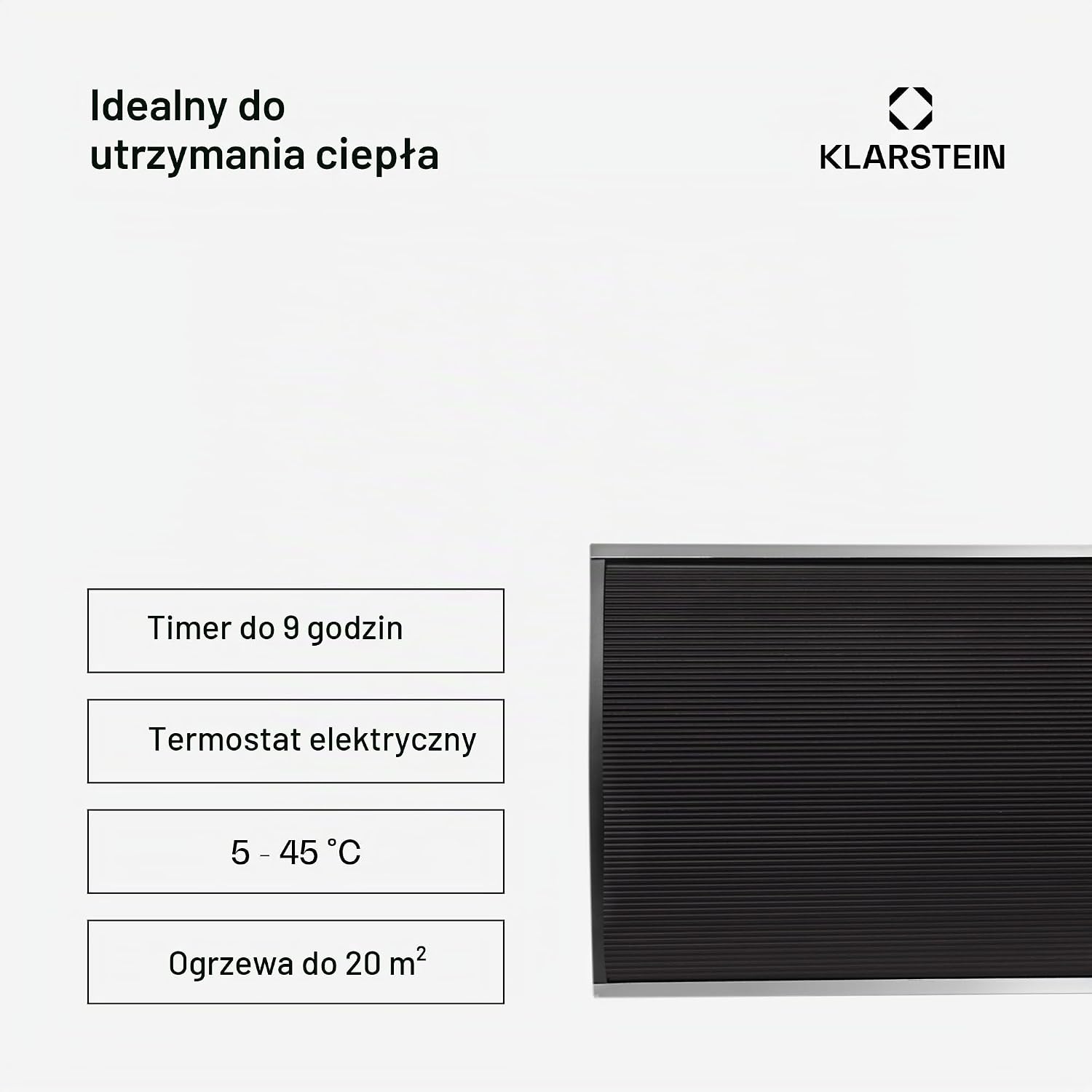 Detalle de blumfeldt ACO7-CosmicBeamUltra – promiennik podczerwieni 2200 W z pilotem