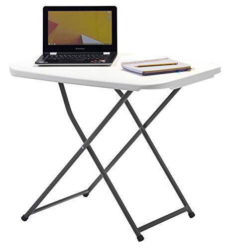 Thumbnail 3 de KG KITGARDEN Mesa Plegable Auxiliar con Altura Ajustable 50x75x56–73 cm (Blanca)