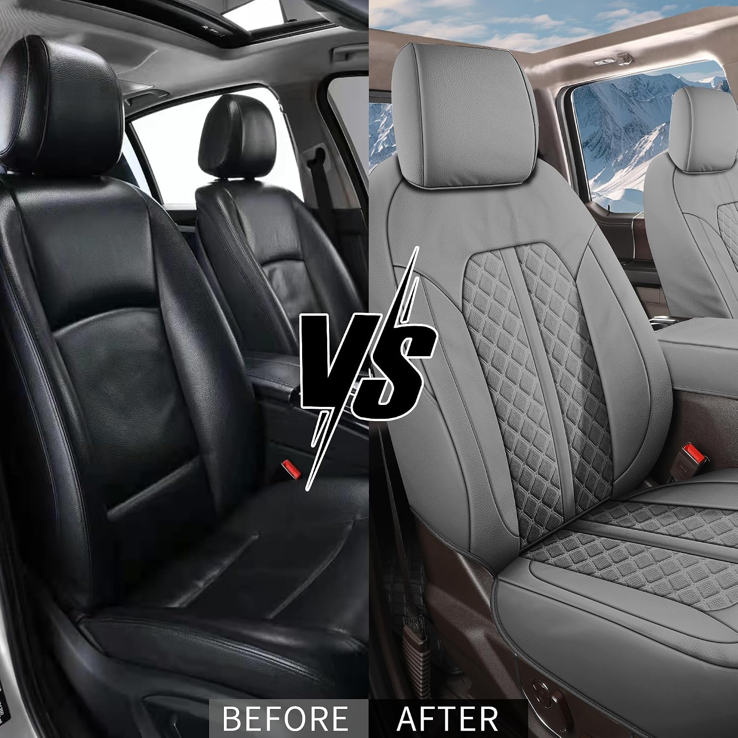 Thumbnail 6 de Truckiipa Ram Front Seat Covers, Gray