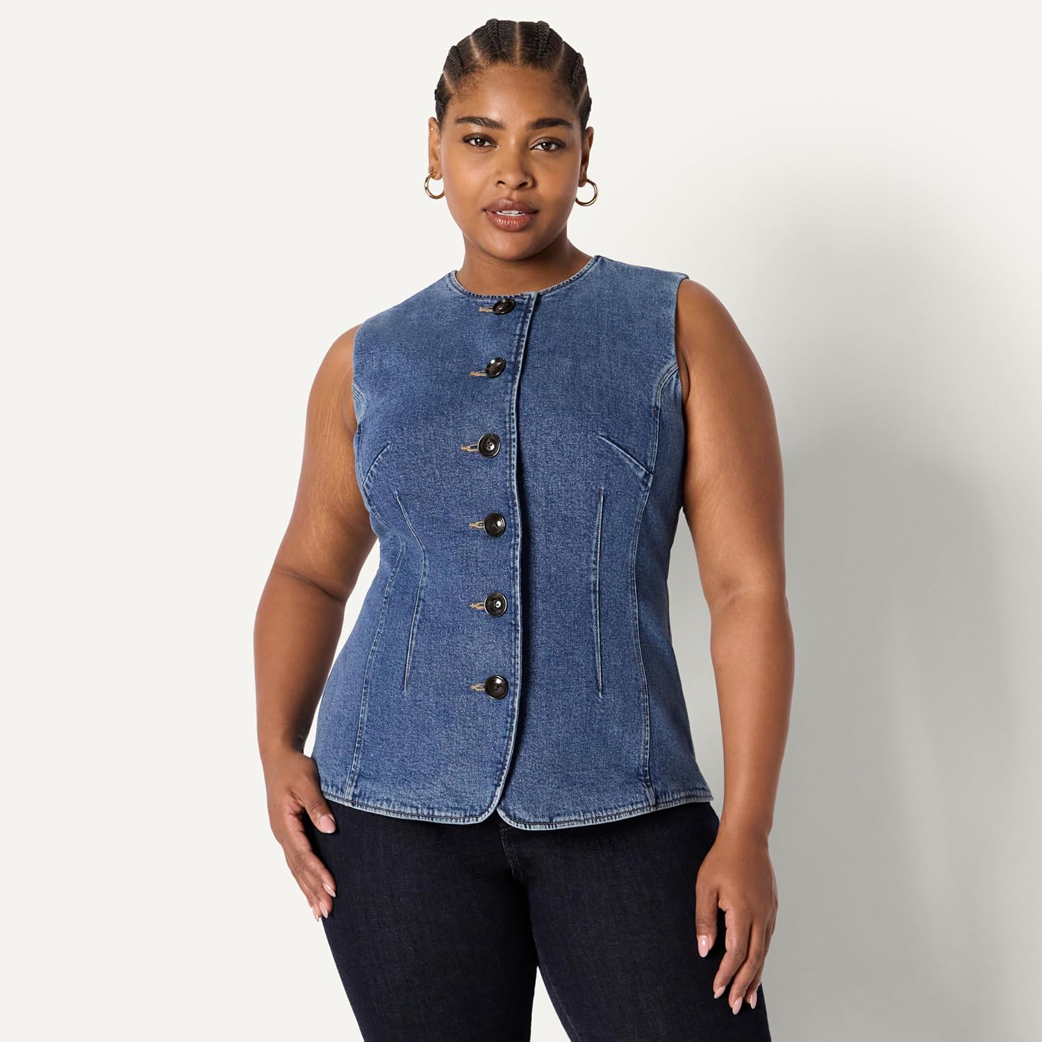 Thumbnail 5 de Amazon Essentials Women's Denim Vest Regular Fit
