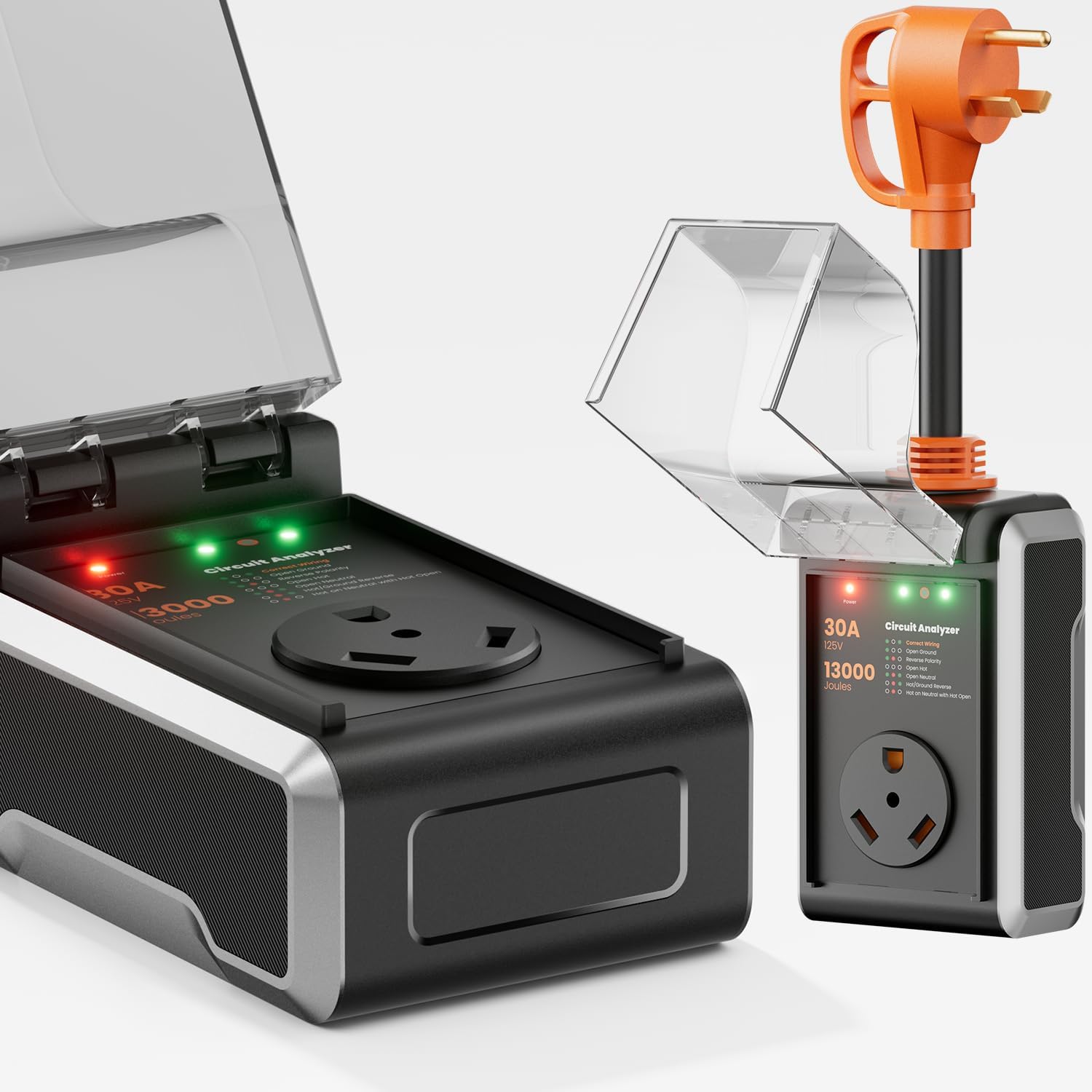 Thumbnail 1 de CRTBETLIF RV Surge Protector 13000J 30A