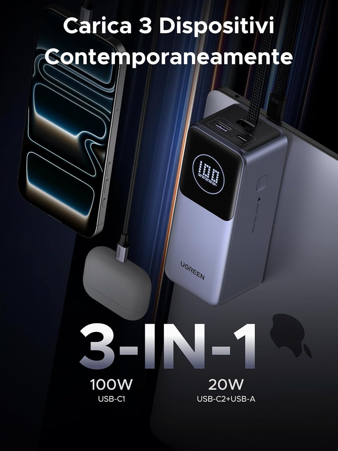 Thumbnail 3 de UGREEN Nexode Pro 130W Power Bank