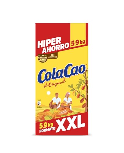 Detalle 2 de ColaCao Original – Cacao soluble natural sin aditivos, formato XXL 5,9 kg