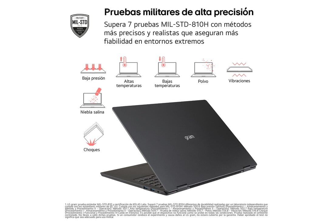 Thumbnail 4 de LG gram 14ZB90S: portátil 14" ligero con Windows 11, 16 GB RAM y 512 GB SSD
