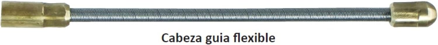 Anguila Passe-câble - Tête de guidage flexible Standard Ø6 mm, M5