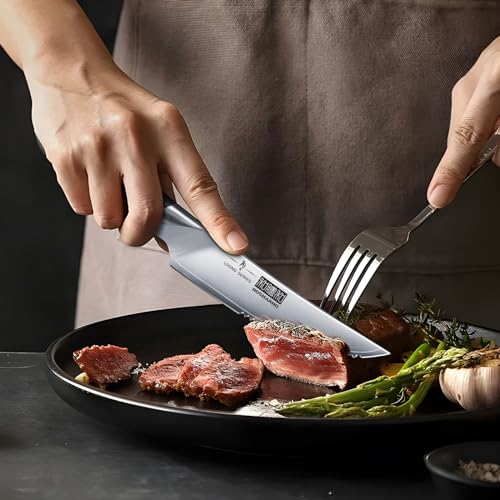 Thumbnail 4 de HOSHANHO Juego cuchillos bistec 6 piezas 11,5 cm 🍽