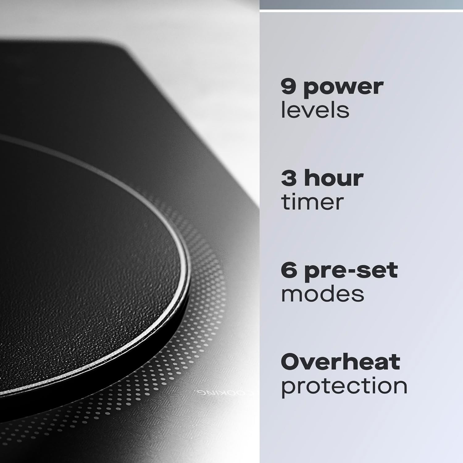 Thumbnail 1 de Daewoo 2200W Portable Single Induction Hob