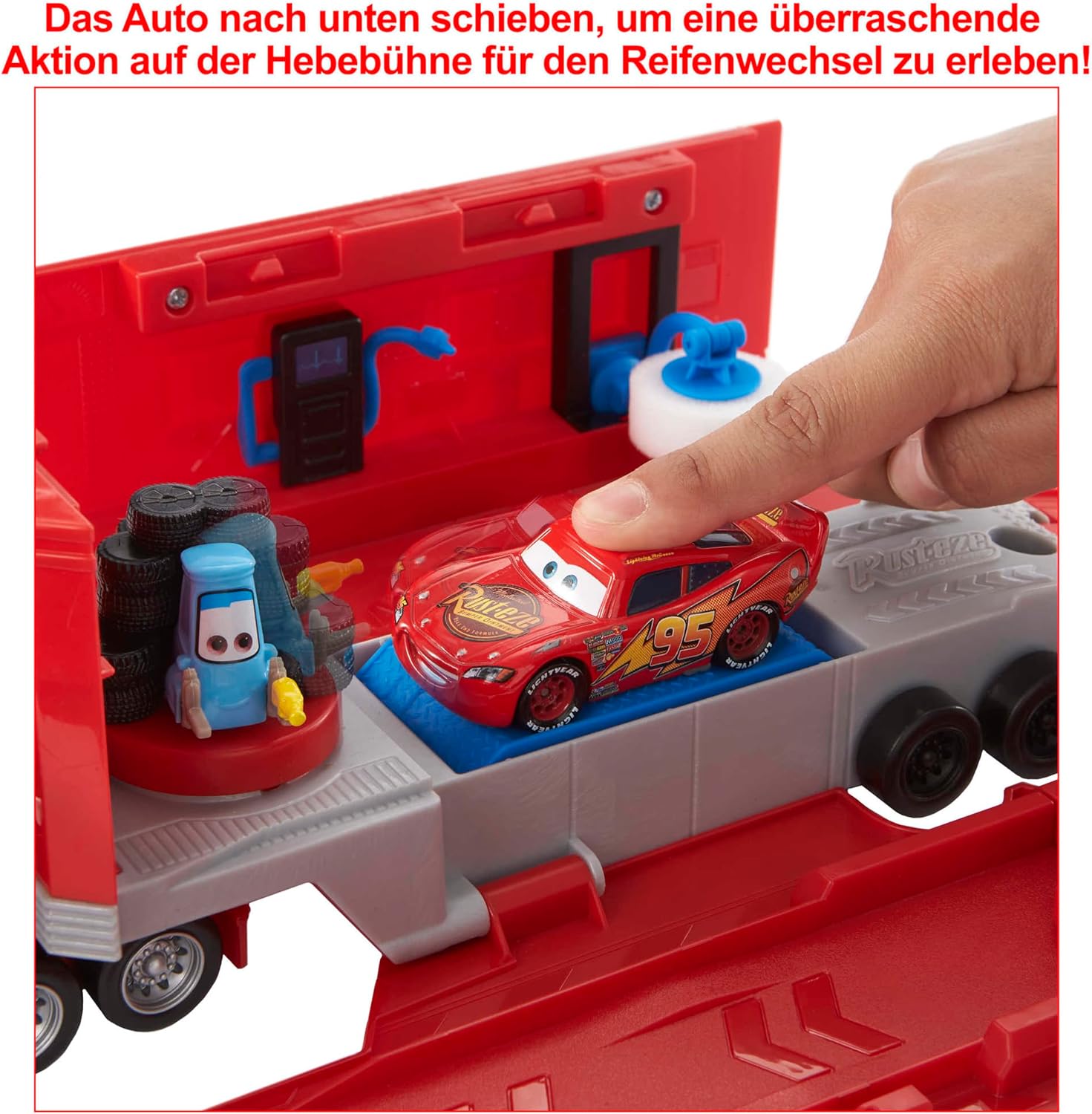 Thumbnail 3 de Disney Pixar Cars Tuning Mack Spielset 2-in-1