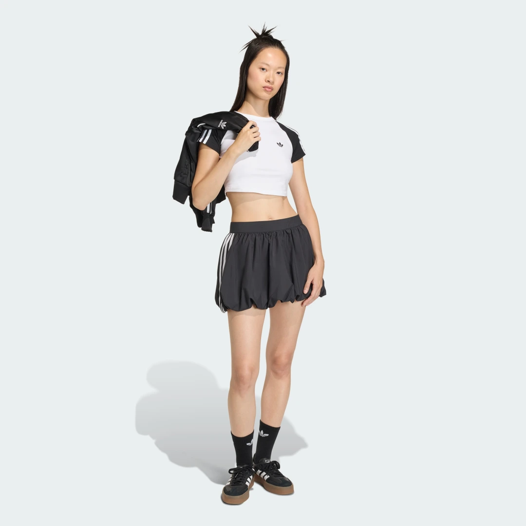 Thumbnail 2 de Falda Balloon de Adidas (color Negro): estilo urbano y comodidad para el día a día