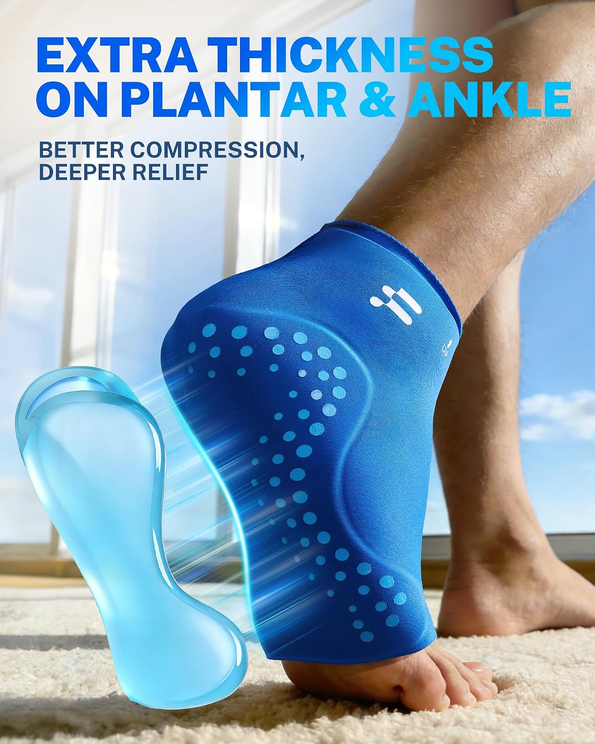 Thumbnail 2 de Fitomo Ankle Ice Pack Wrap review: targeted cold and heat therapy for sprains, plantar fasciitis and more