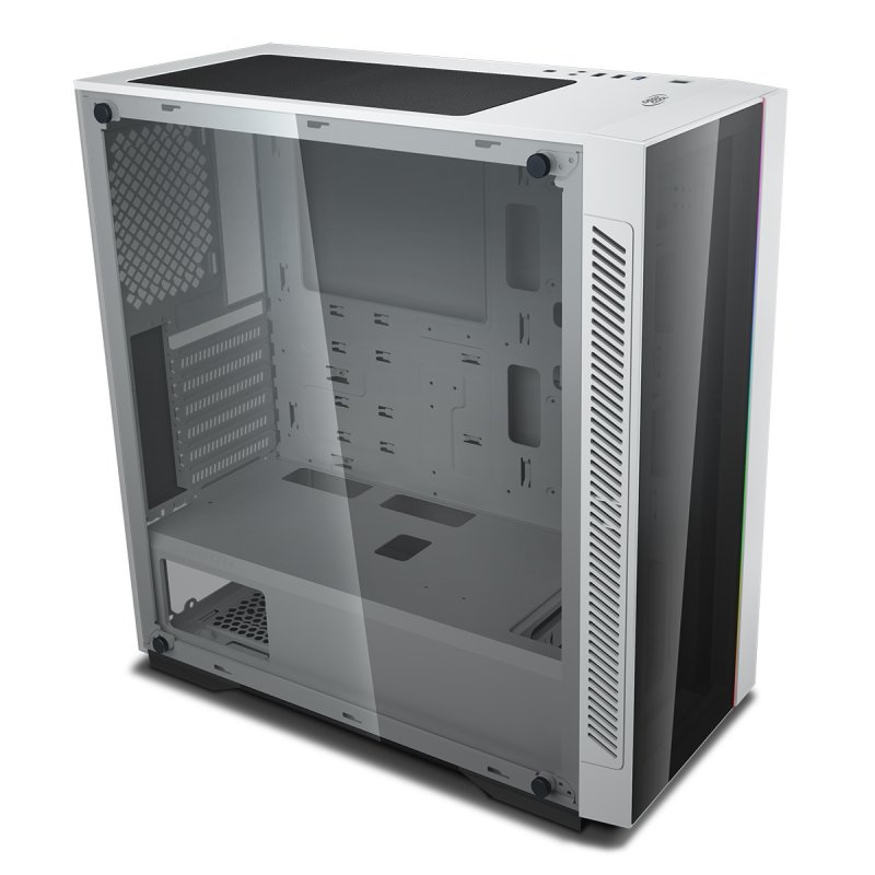 Detalle 2 de DeepCool Matrexx 55 V3 ADD-RGB 3F Cristal Templado USB 3.0 Blanca