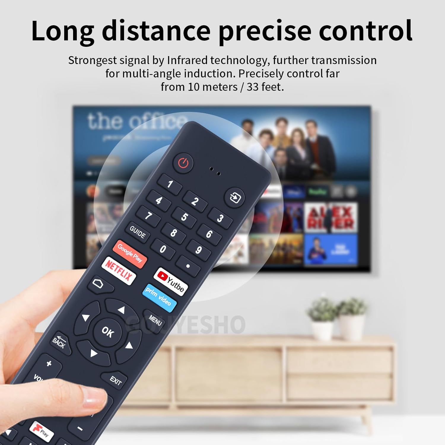 Thumbnail 4 de RM-C3250/RMC3250 Replacement Remote Control for JVC Smart TVs (No voice function)