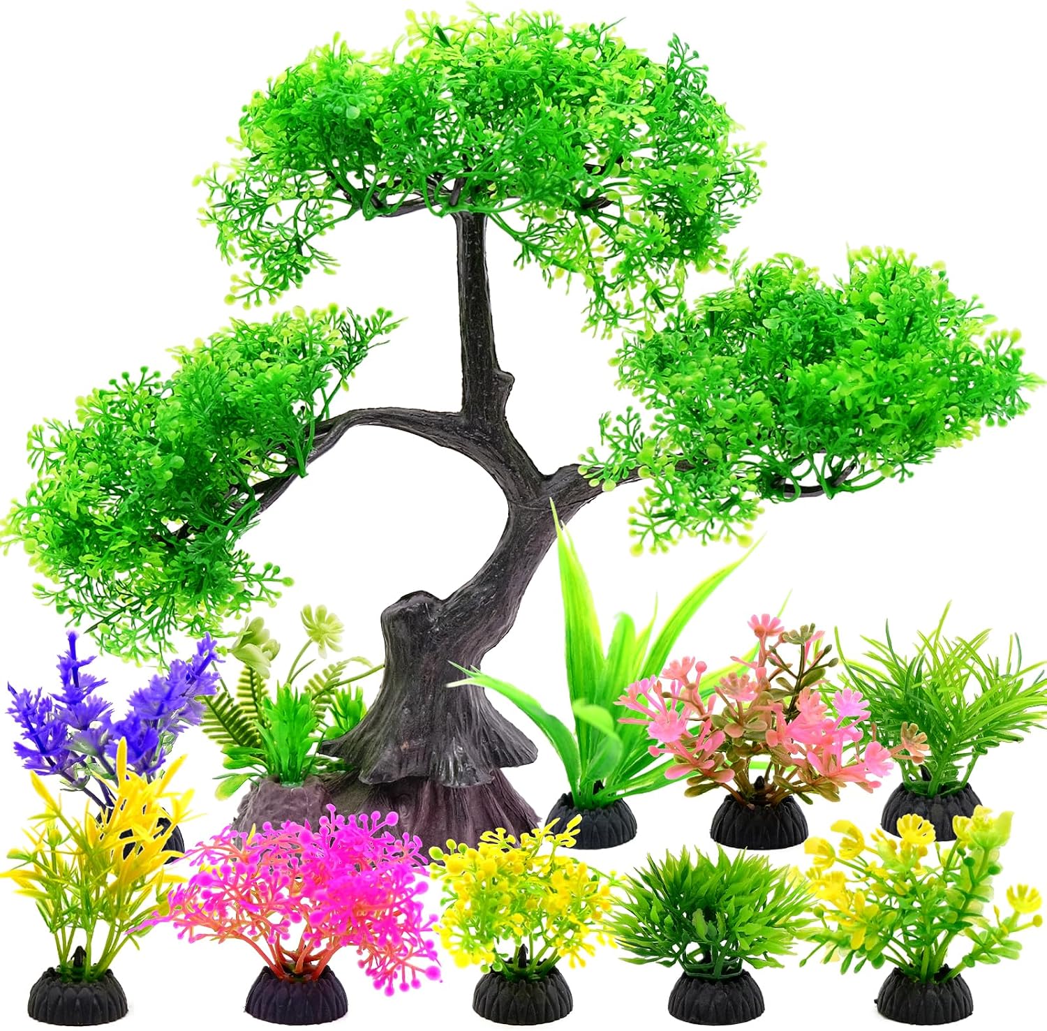 Detalle de JJQHYC 10 Pack Fish Tank Decorations