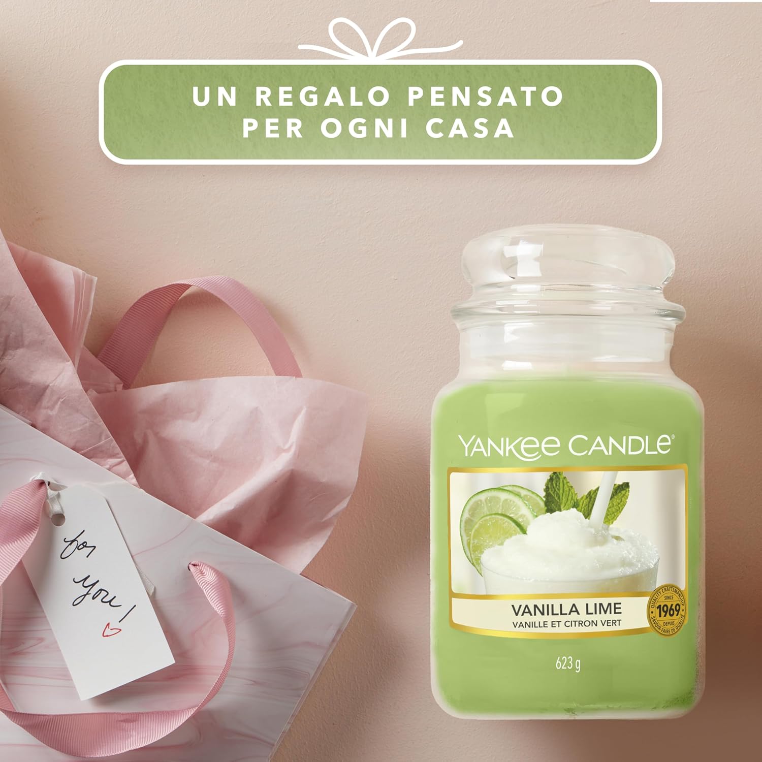 Thumbnail 4 de Yankee Candle Candela profumata vaniglia lime
