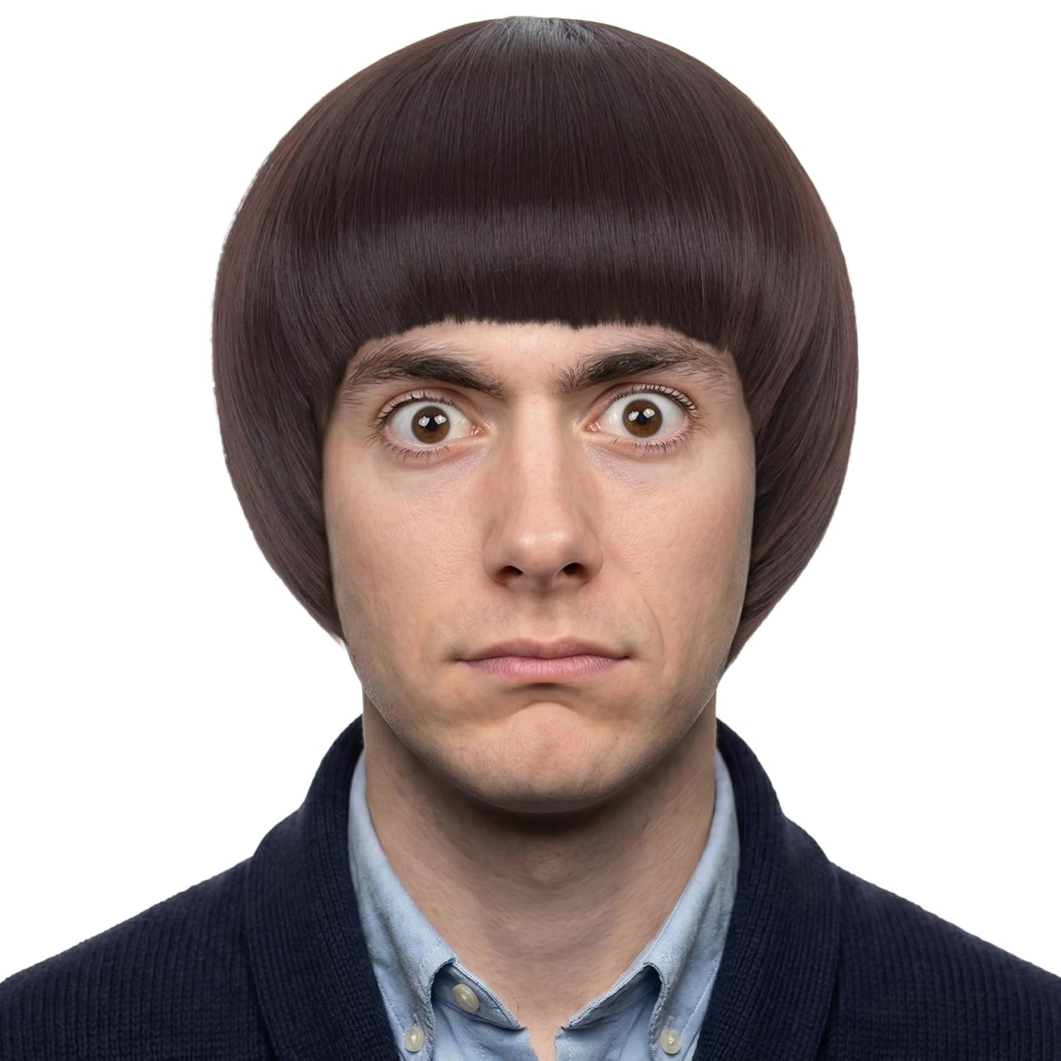 Detalle de Yan Dream bowl-cut wig