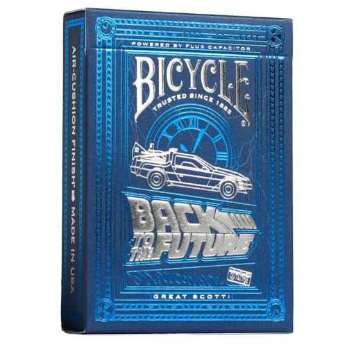 Detalle de Bicycle - Jeu de 54 Cartes à Jouer Edition Retour vers le Futur - Collection Ultimates