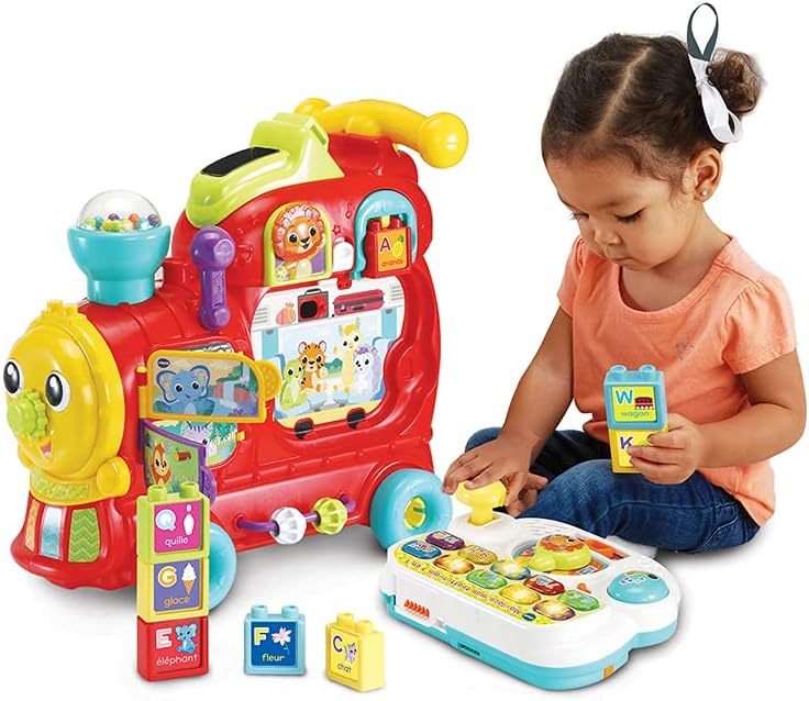 Detalle 2 de VTech Maxiloco Mon Trotti Train 7 en 1