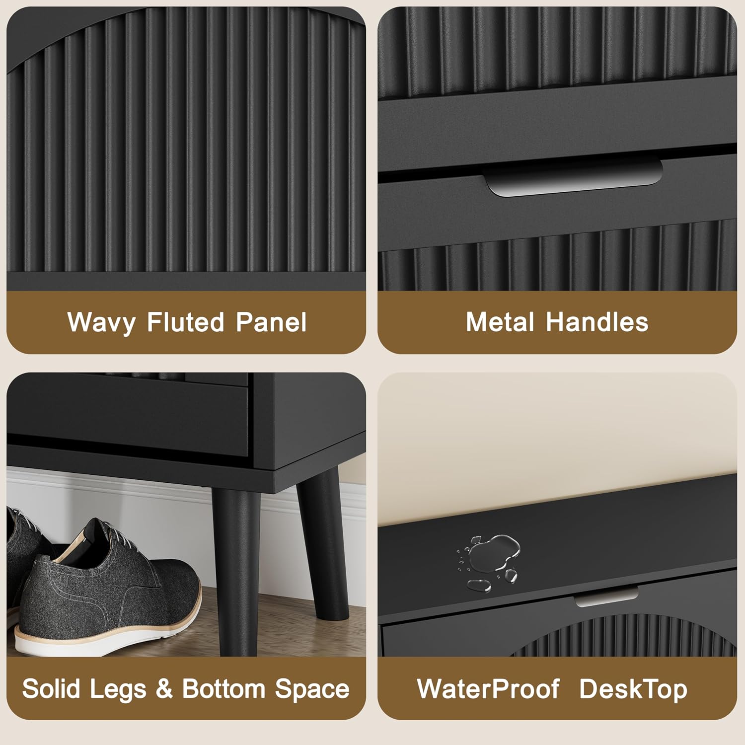 Thumbnail 6 de IAISRO Shoe Storage Cabinet, 9.3-Inch Deep