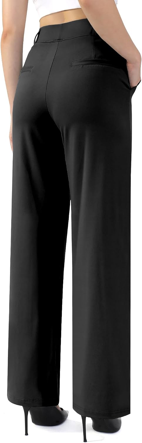 Detalle de JOYCATCH Women's Work Pants, Polyester-Spandex