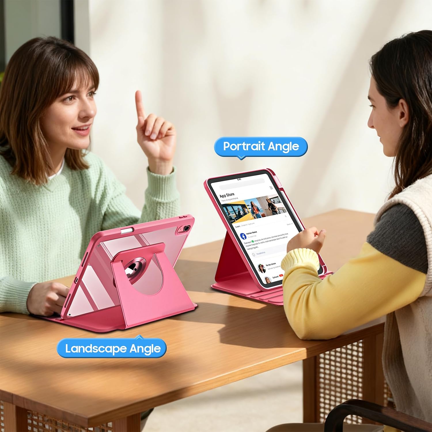 Detalle de FINTIE iPad rotating case 11-inch