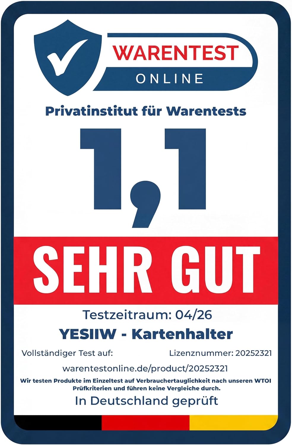 Thumbnail 3 de YESIIW RFID-Kartenetui mit Pop-up, 0,8 cm