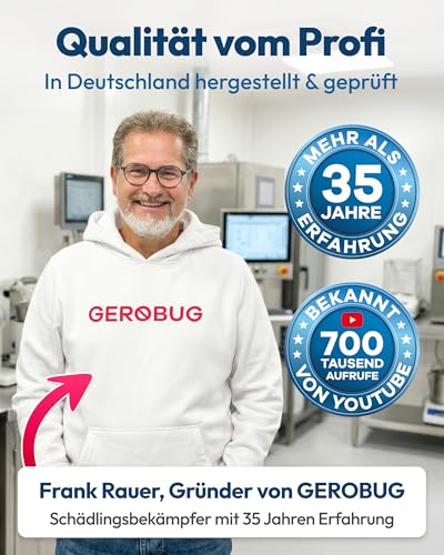 Thumbnail 6 de Gerobug Silberfisch-Spray mit Sofortwirkung 500 ml – effektiver Schutz gegen Silberfische und Papierfische