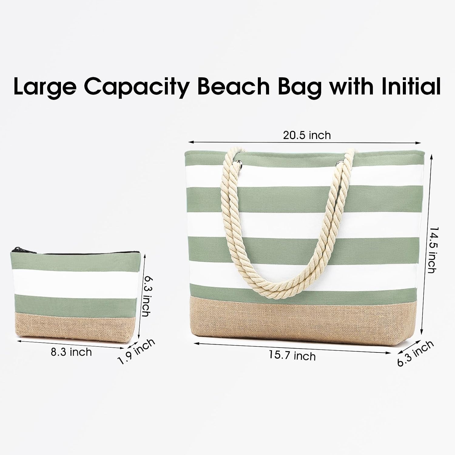 Thumbnail 2 de oscaurt Strandtasche XXL Shopper: Wasserdichte Badetasche mit Reißverschluss, faltbar und vielseitig einsetzbar