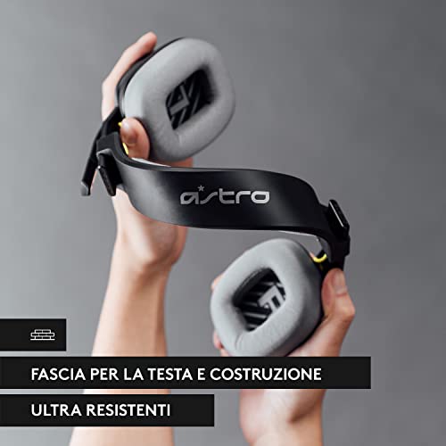 Detalle 2 de ASTRO A10 Cuffie Gaming Cablate Gen 2: comfort, audio chiaro e microfono flip-to-mute