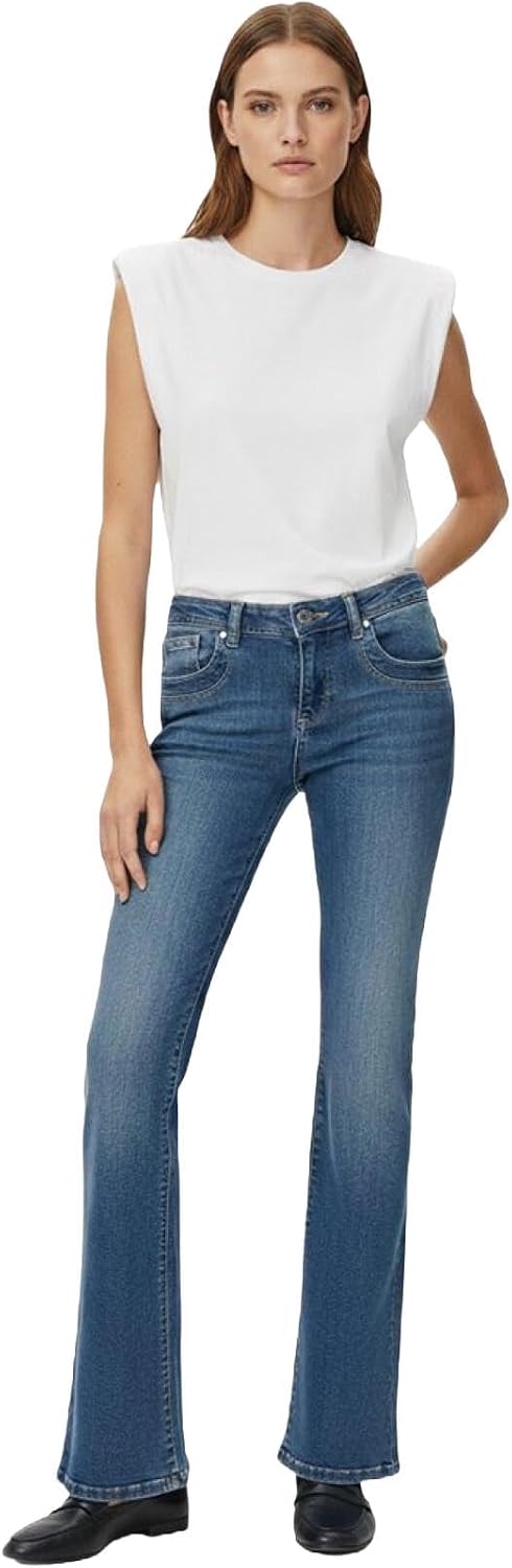 Detalle de LTB Valerie Jeans Femme – jean denim féminin, équilibre entre confort et style