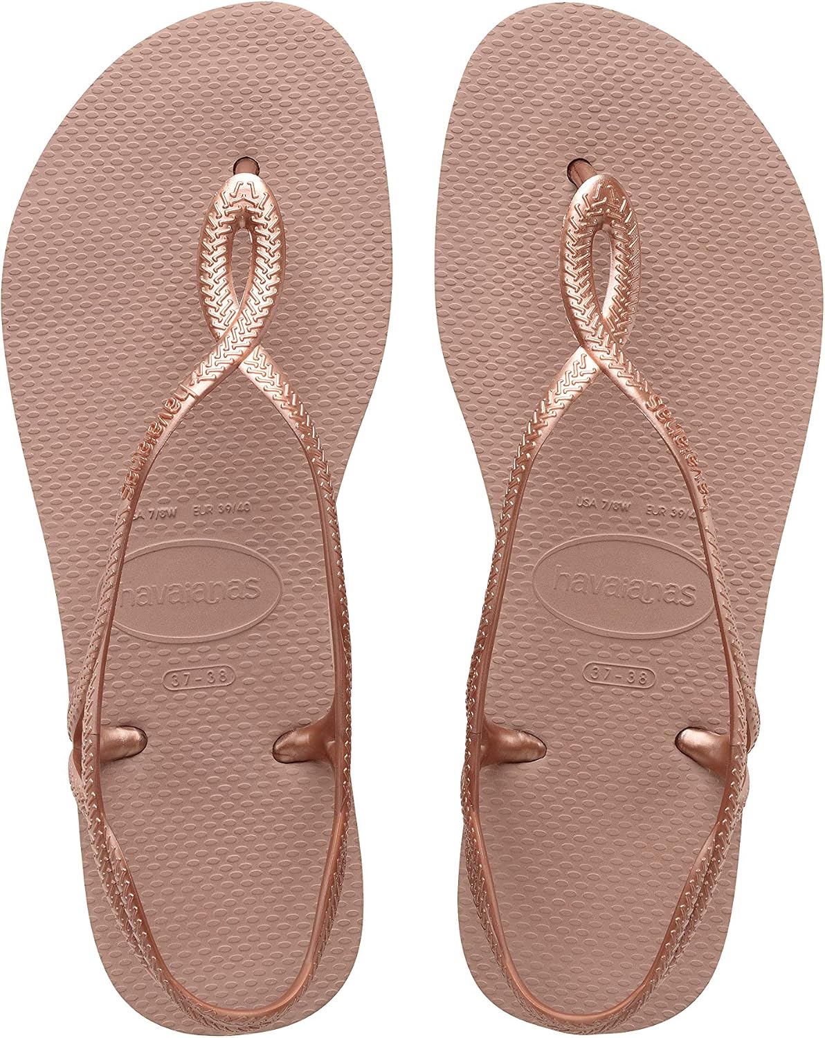 Thumbnail 6 de Havaianas Kids Flores infradito unisex in verde oliva, suola antiscivolo e resistente all’acqua