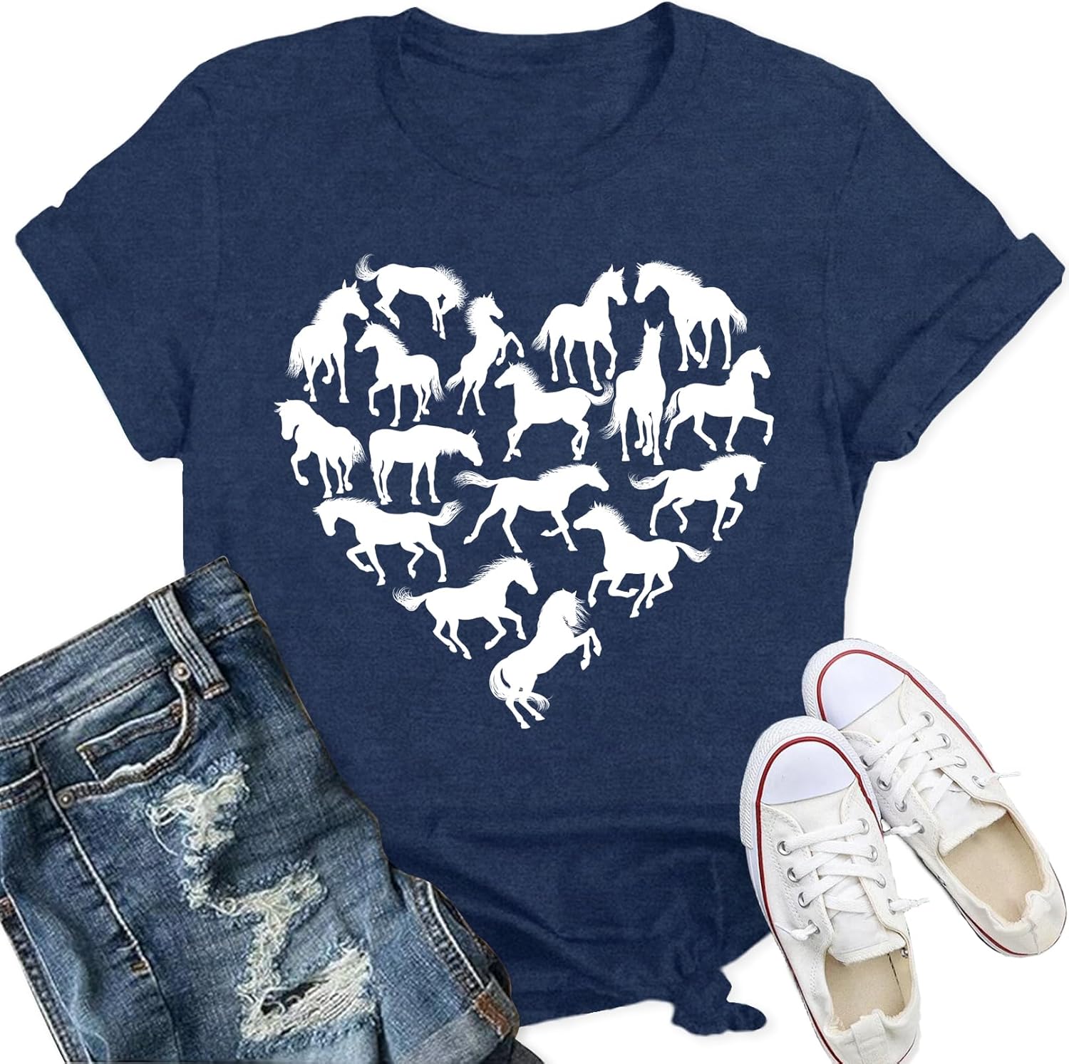 Thumbnail 6 de Qskall horse T shirt, 60% polyester