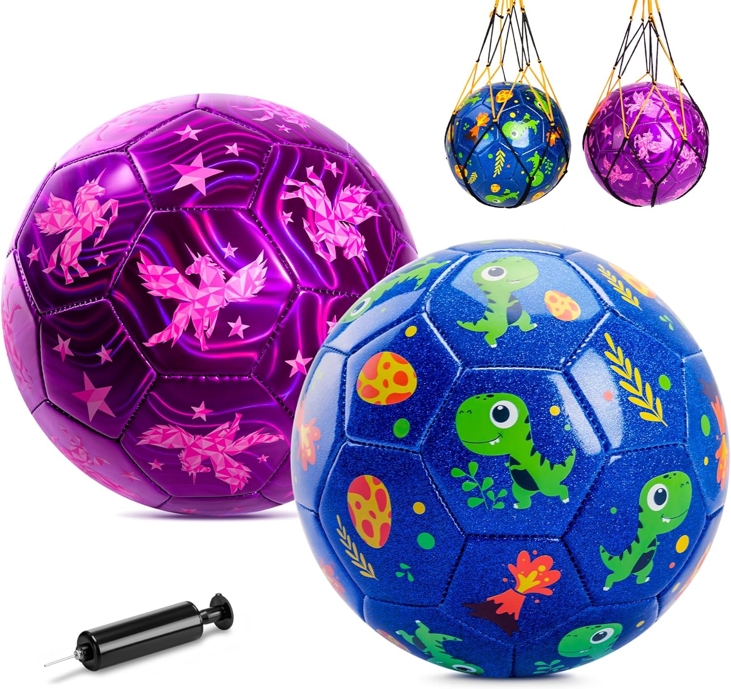 INPODAK Balón fútbol talla 2 18,5