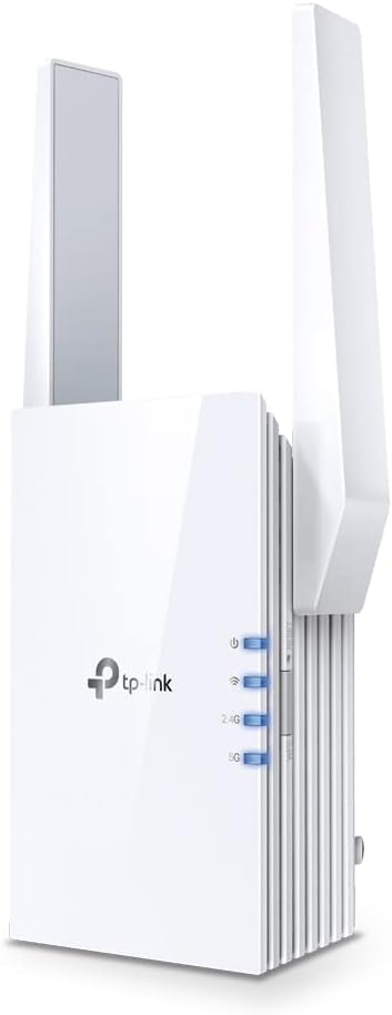 Detalle de TP-Link RE705X/A Wi-Fi 6中継器、5GHz 2,402Mbps・2.4GHz 574Mbps、HE160対応