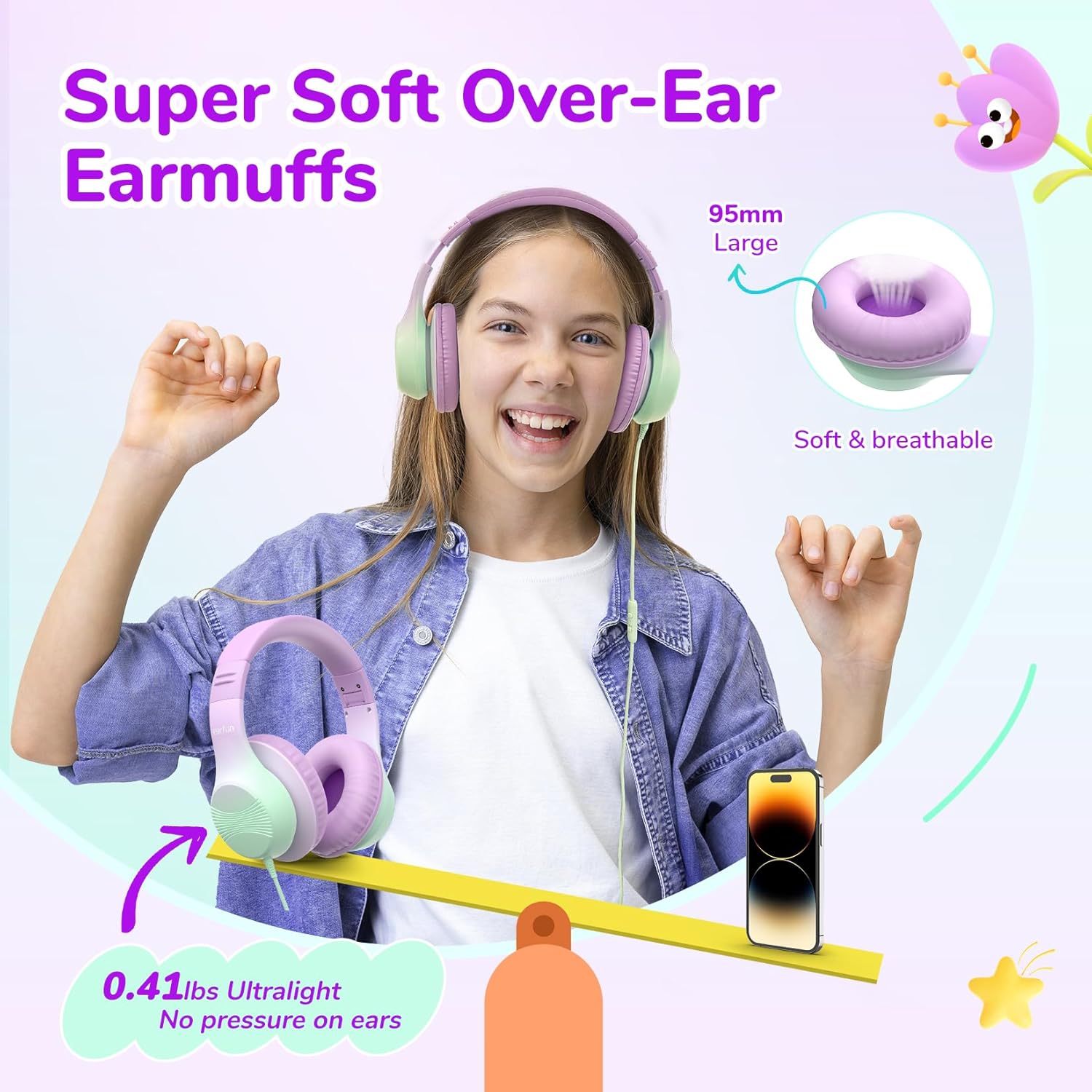 Thumbnail 3 de EarFun Kinder Kopfhörer Over-Ear