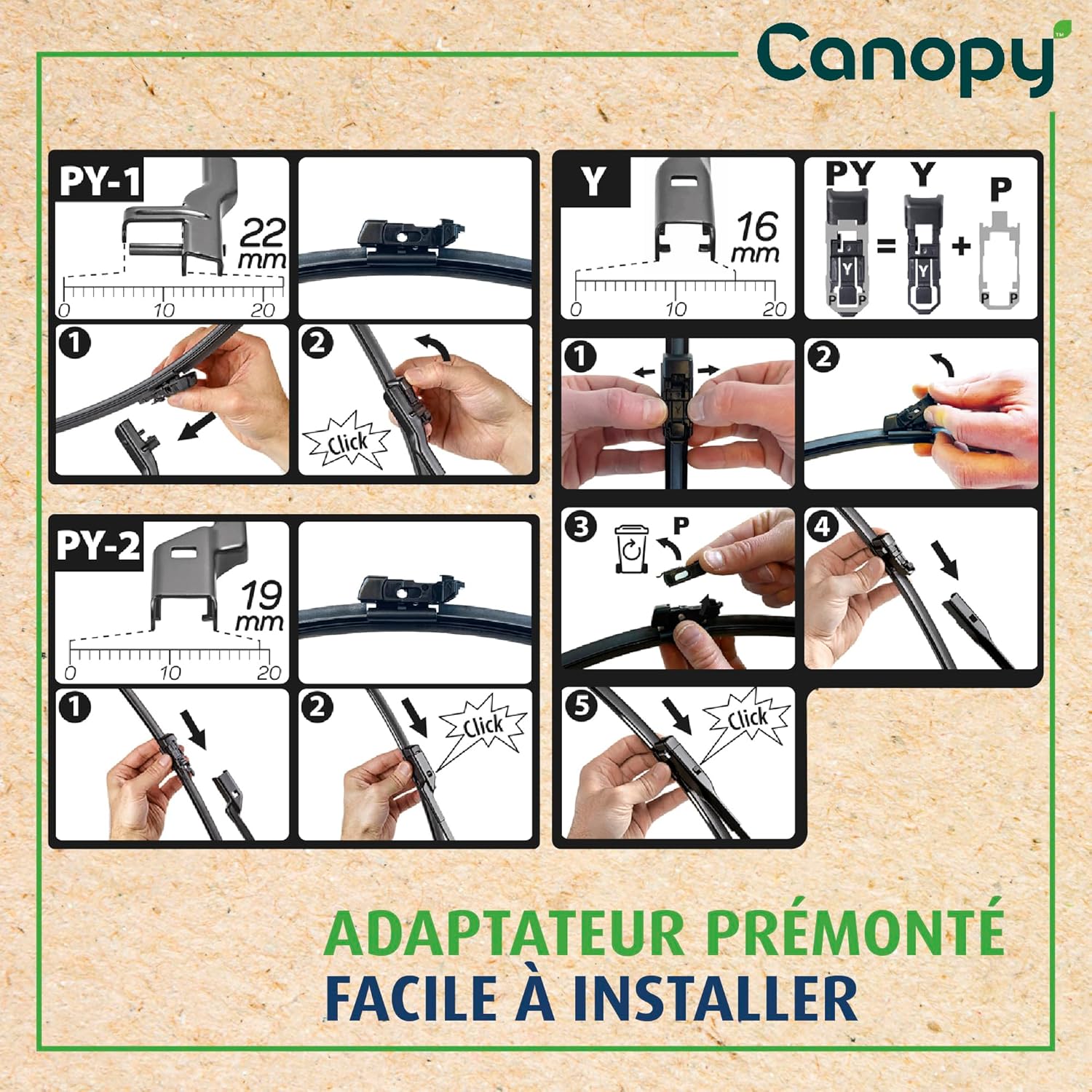 Thumbnail 3 de VALEO balai d’essuie-glace 583936 : confort de balayage et montage direct