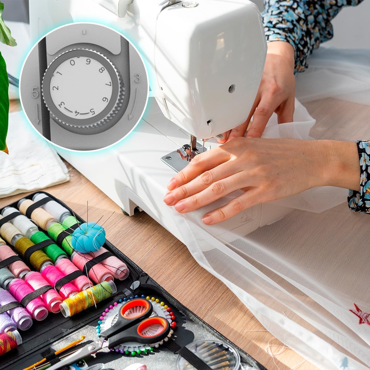 Thumbnail 5 de Cecotec BelleCouture 1500 Essential 💡 Máquina de Coser Portátil