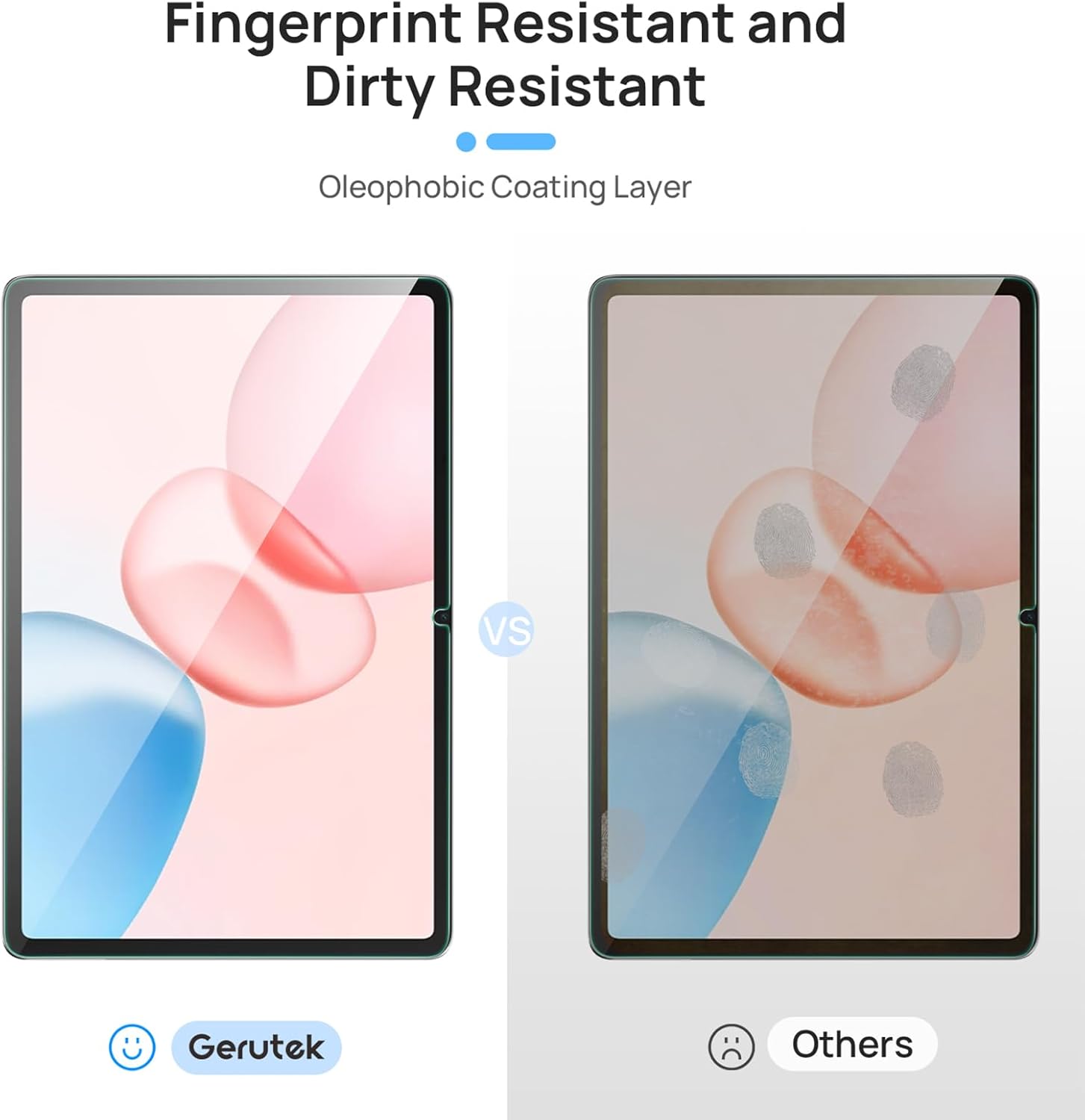 Thumbnail 5 de Gerutek 2-Pack Tempered Glass Screen Protectors for Honor Pad 10 / Honor Pad 9 (12.1-inch, Ultra Clear, Anti-fingerprint)