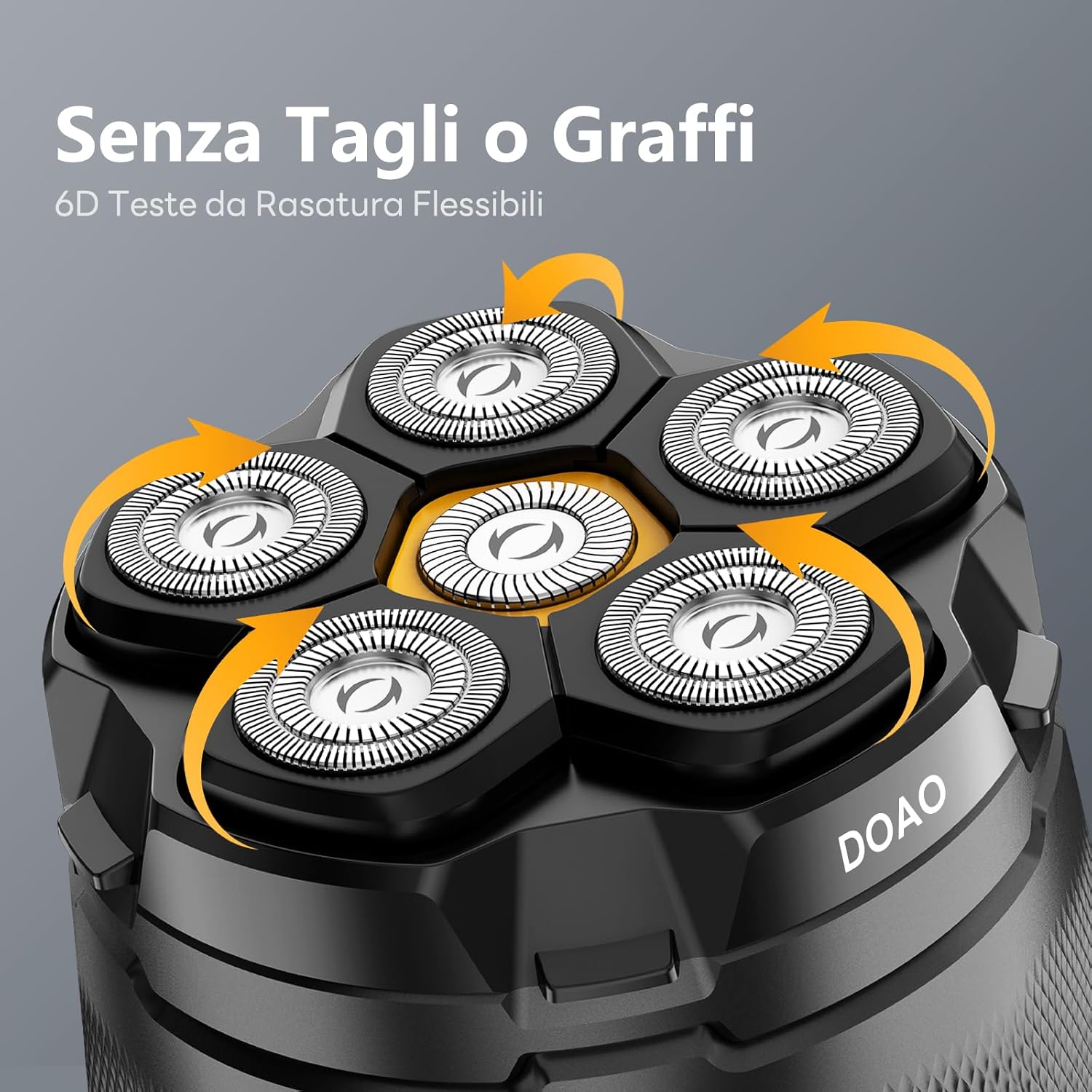 Detalle de Rasoio Testa Calva 2025 rasoio elettrico impermeabile cordless