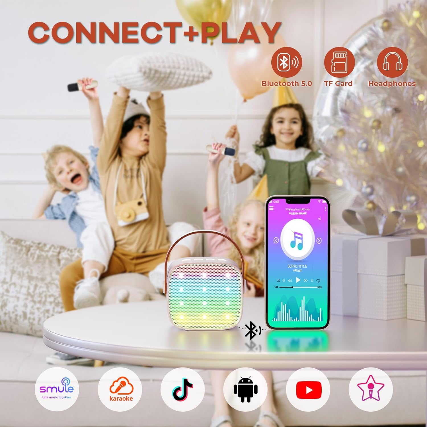 Thumbnail 4 de YLL Mini Karaoke Machine 2 Wireless Mic
