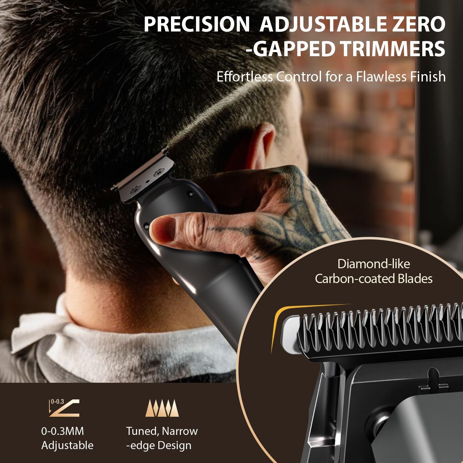 Thumbnail 4 de SUPRENT Professional Hair Clippers for Men