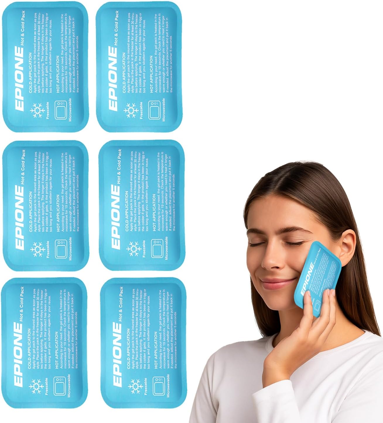 Poche de gel Remedy de Boston Tech — coussin thermique froid et chaud, 2 compresses + housse
