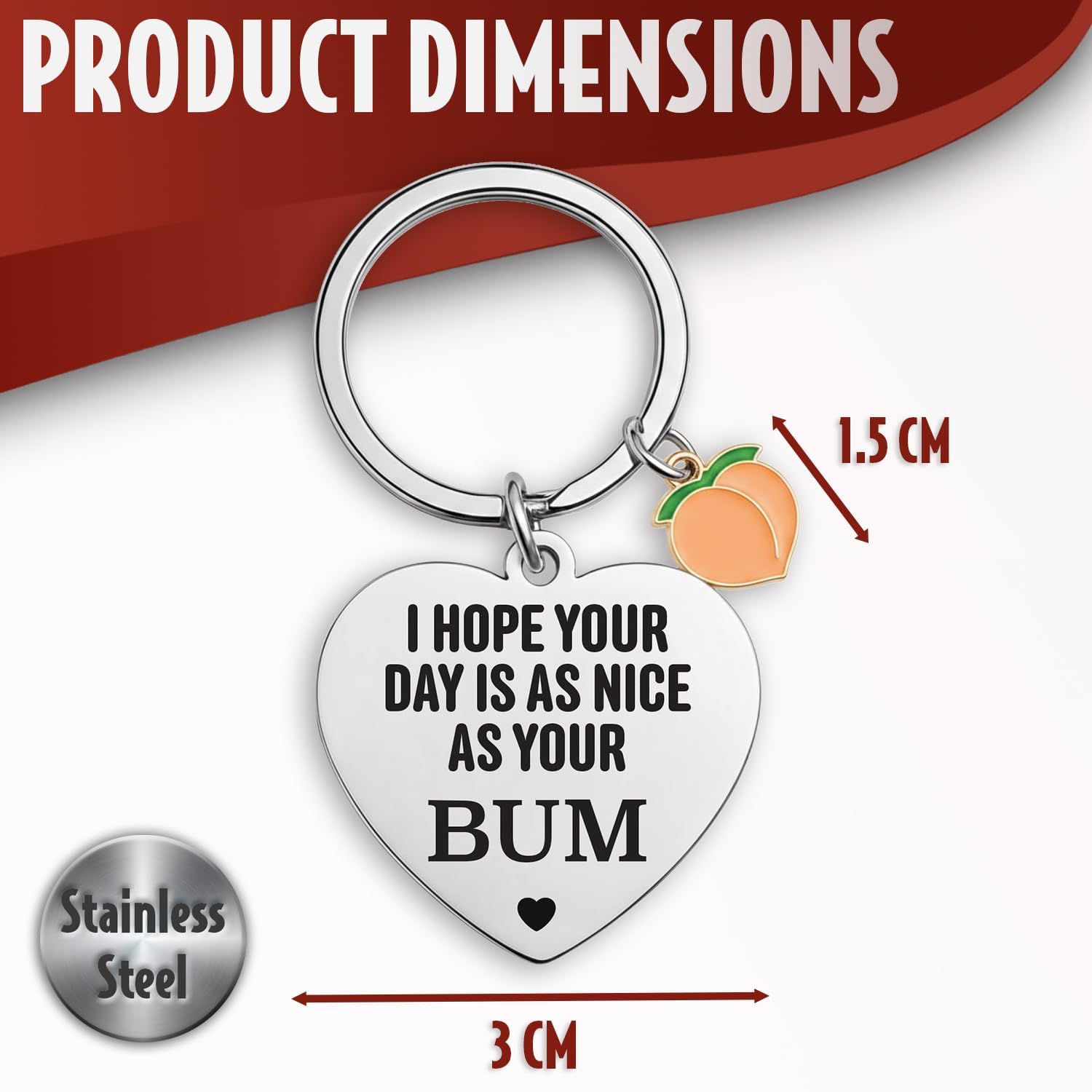 Thumbnail 4 de SC Products Funny Keyrings: Birthday Gifts for Women