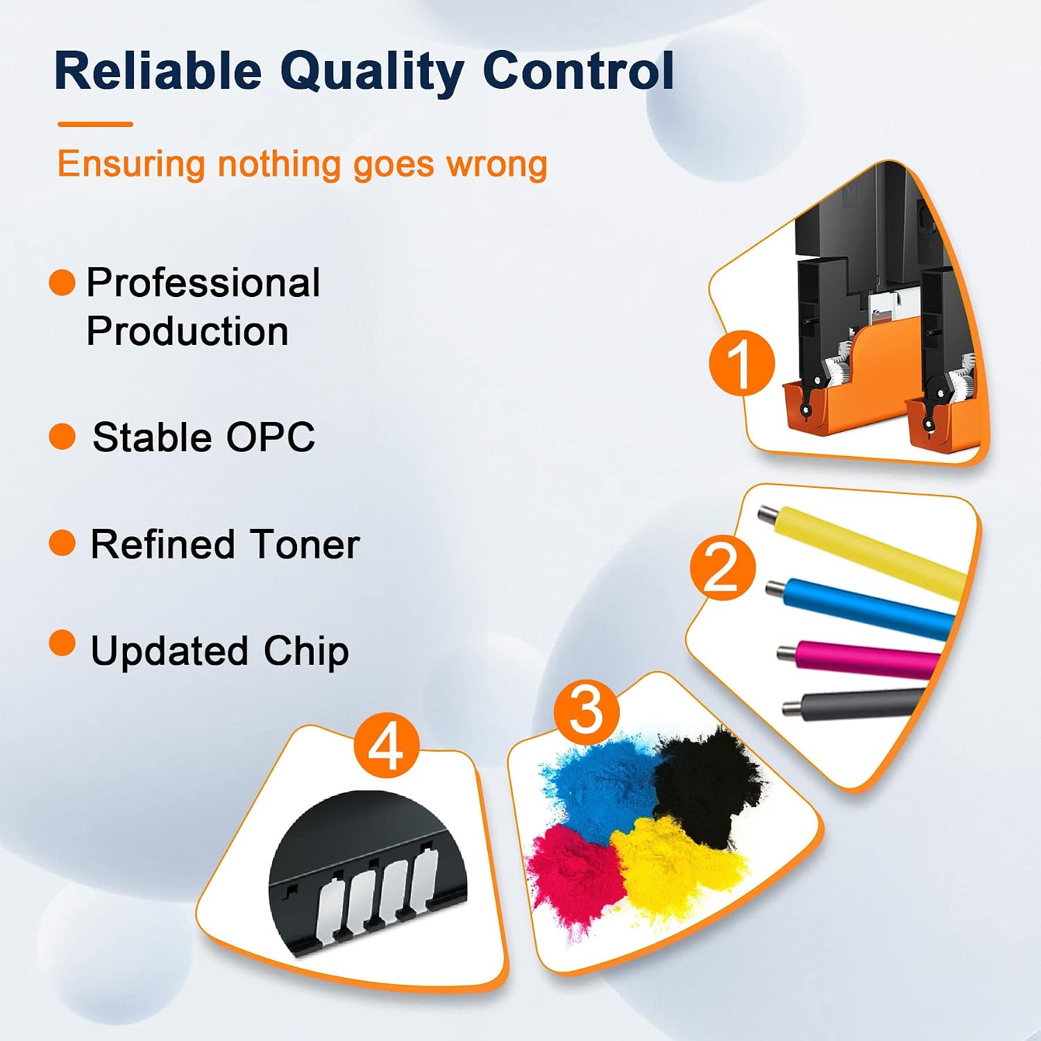 Thumbnail 1 de ColorKing HP 117A Toner Set 4er-Pack