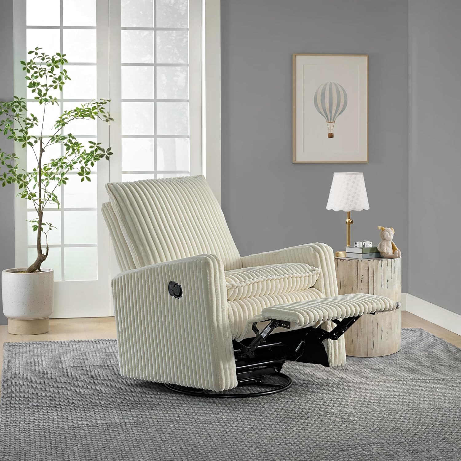 Detalle 1 de Oxford Baby Glider Recliner Corduroy