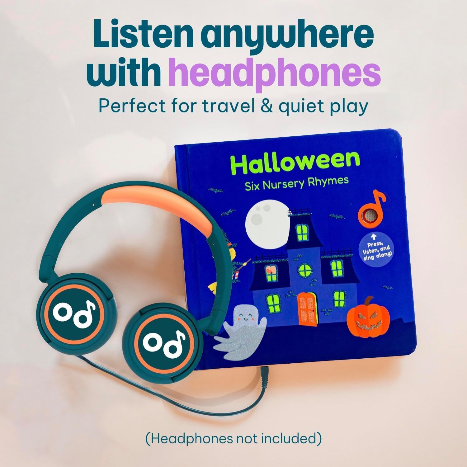 Thumbnail 2 de Cali's Books Halloween Glow-in-the-Dark Musical Book