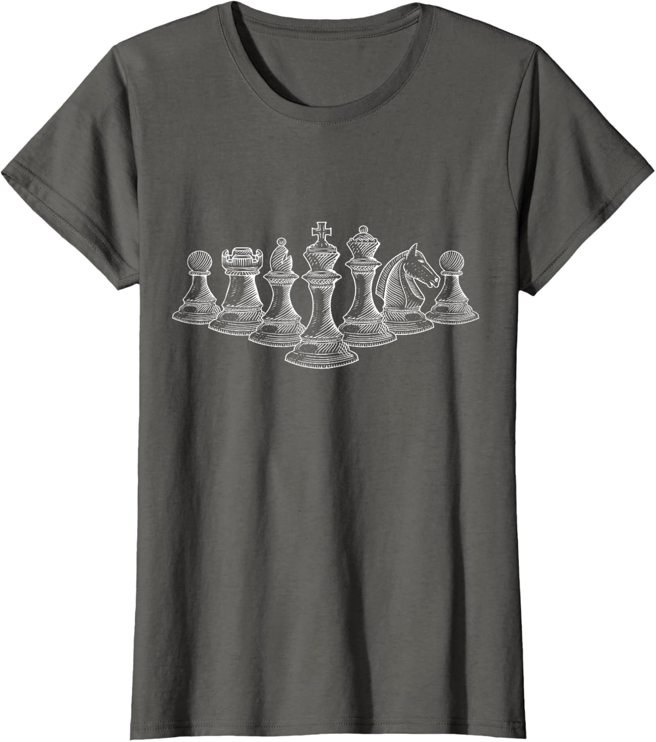 Detalle de T-Shirt échecs vintage rétro pour joueurs